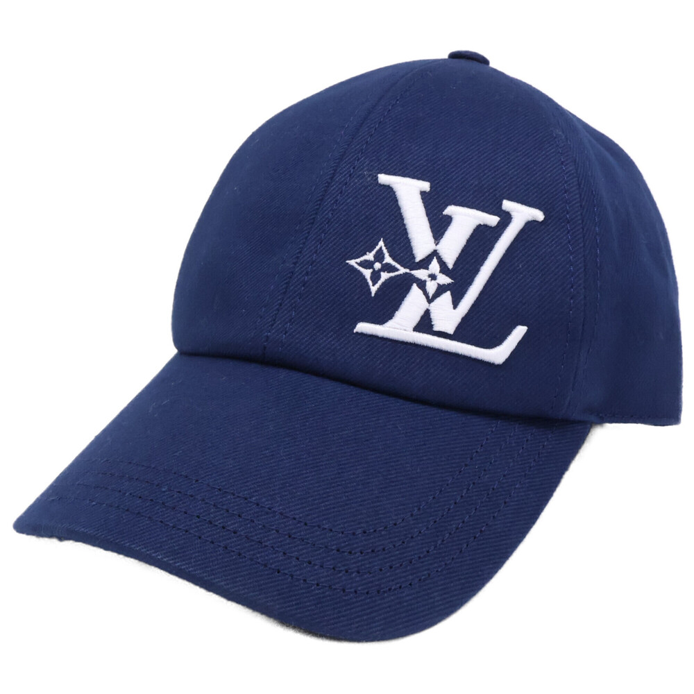 LOUIS VUITTON M7606L Cap - LV Smash Hat Marine Men's